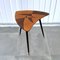 Mid-Century Scandinavian Side Table with Geometric Wooden Inlays, Sweden, 1950s 1