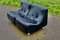 Space Age Black Leatherette Lounge Chairs, 1970s, Set of 2 7