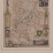 Antike gerahmte lithografische Karte von Bedfordshire, England 6
