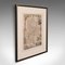 Antique Framed Lithographic Map of Bedfordshire, England, Image 2