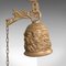 Victorian Ornate Wall Mounted Chime School Bell in Brass, 1890s 6