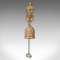 Victorian Ornate Wall Mounted Chime School Bell in Brass, 1890s, Image 2