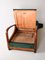 Art Deco Lounge Chair Daybed, 1940s, Image 9