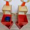 Vintage Chests of Drawers and Wall Hanger from Haba, 1990s, Set of 3 5