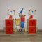 Vintage Chests of Drawers and Wall Hanger from Haba, 1990s, Set of 3 1