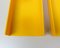Lampade da parete Pop Art gialle di Uwe Mersch Design, anni '70, set di 4, Immagine 31