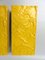 Gelbe Pop Art Wandlampen von Uwe Mersch Design, 1970er, 4er Set 14