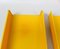 Lampade da parete Pop Art gialle di Uwe Mersch Design, anni '70, set di 4, Immagine 30