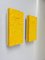 Gelbe Pop Art Wandlampen von Uwe Mersch Design, 1970er, 4er Set 3