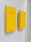 Pop Art Wall Lights in Yellow from Uwe Mersch Design, 1970s, Set of 4 3