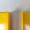 Gelbe Pop Art Wandlampen von Uwe Mersch Design, 1970er, 4er Set 34