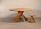 Model T21D Dining Table in Oak by Pierre Chapo, France 3