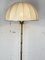Mid-Century Faux Bamboo Brass Floor Lamp with Mushroom Shade from Maison Baguès, France, 1950s, Image 19