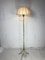 Mid-Century Faux Bamboo Brass Floor Lamp with Mushroom Shade from Maison Baguès, France, 1950s 11