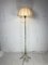 Mid-Century Faux Bamboo Brass Floor Lamp with Mushroom Shade from Maison Baguès, France, 1950s, Image 11