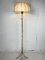 Mid-Century Faux Bamboo Brass Floor Lamp with Mushroom Shade from Maison Baguès, France, 1950s 10