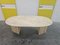 Vintage Italian Oval Marble Dining Table, 1970s 10