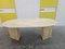 Vintage Italian Oval Marble Dining Table, 1970s 1