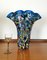 Murano Vase von Fazzoletto Millefiori, Italien 6