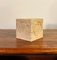 Square Pot in Travertine by Fratelli Mannelli for Travertino Di Ra, Italy, 1970s 5