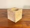 Square Pot in Travertine by Fratelli Mannelli for Travertino Di Ra, Italy, 1970s 1