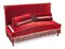 Vintage Red Alsatian Sofa 13