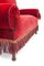 Rotes Vintage Elsässer Sofa 7