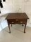 George III Lowboy aus Eiche, 1800er 1