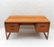 Danish Teak Desk by Dyrlund, 1960s 22