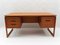 Danish Teak Desk by Dyrlund, 1960s 5