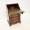 Georgian Burr Walnut Bureau, 1950s 2