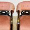 Antique English Edwardian Low Open Armchairs, 1900s, Set of 2, Image 7