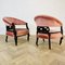 Antique English Edwardian Low Open Armchairs, 1900s, Set of 2, Image 5