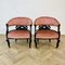 Antique English Edwardian Low Open Armchairs, 1900s, Set of 2 1