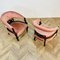 Antique English Edwardian Low Open Armchairs, 1900s, Set of 2, Image 4