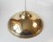 Mid-Century Swedish Brass Pendant Lamp by Hans Bergstrom for Asea, 1950s 1