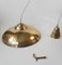 Mid-Century Swedish Brass Pendant Lamp by Hans Bergstrom for Asea, 1950s 2