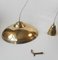 Mid-Century Swedish Brass Pendant Lamp by Hans Bergstrom for Asea, 1950s, Image 2