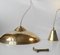 Mid-Century Swedish Brass Pendant Lamp by Hans Bergstrom for Asea, 1950s 3