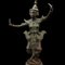 Siamese Dancer Statue Thai Bronze Deity Figure, Victorian, 1850s 8