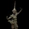 Siamese Dancer Statue Thai Bronze Deity Figure, Victorian, 1850s 7