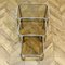 Vintage Smoked Glass and Chrome Nesting Tables, 1970s, Set of 3, Image 7