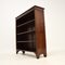 Victorian Mahogany Open Bookcase, 1890s 5