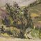 Italienischer Künstler, Impressionistische Landschaft, 1960, Öl auf Leinwand, Gerahmt 12