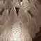 Lámpara de araña de cristal de Murano, años 70, Imagen 4