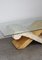 Vintage Travertine and Bamboo Coffee Table, 1970s 5