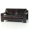 Two-Seater Sofa in Dark Brown Buffalo Leather by Harry De Groot for Leolux, 1970s 1