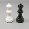 Italian Green and White Chess Set in Volterra Alabaster, 1970s, Set of 33, Image 7