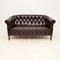 Antique Swedish Leather Sofa, 1900s 1