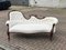 Antique Victorian Mahogany Sofa with Cabriole Legs & Brass Castors, Image 12